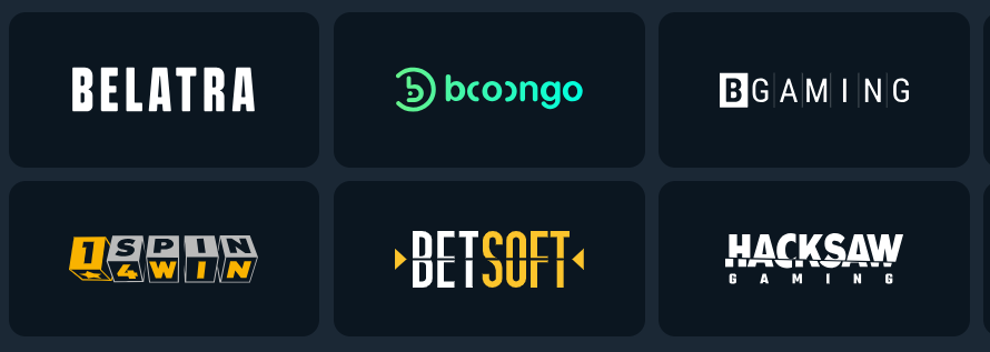 Studios with the largest share at Slotorado